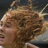 Prochaine adversaire de Belinda Bencic, Mirra Andreeva fait forte impression depuis le début du tournoi KEYSTONE/AP/Kin Cheung